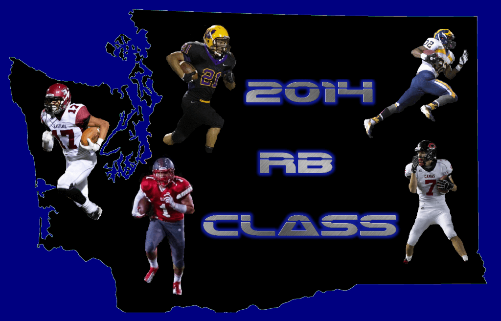 (Clockwise starting upper right, Budda Baker, Nathan Beasley, Devante Downs, Drew Lewis, Isaiah Brandt-Sims)