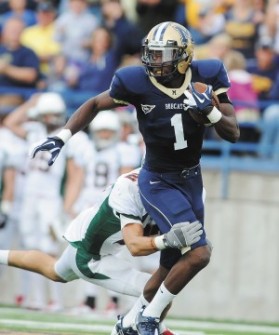 BFA Oregon WR Coach Elvis Akpla while with the BC Lions