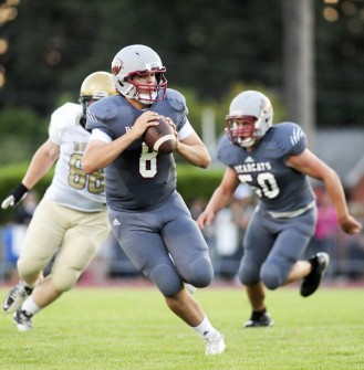 W.F. West QB Tanner Gueller (Photo Cred: Chronicle Newspaper)