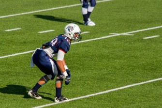 Taylor Rapp playing for Team USA