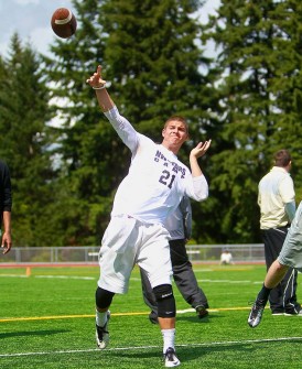 New Olympia QB Derrick Becker