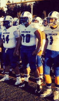 #70 Anthony Del Toro and 2014 Grants Pass (11-1) team