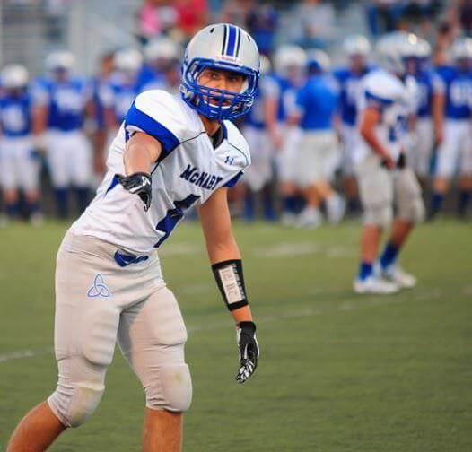(One of the state's top WR's Garrett Hittner of McNary)