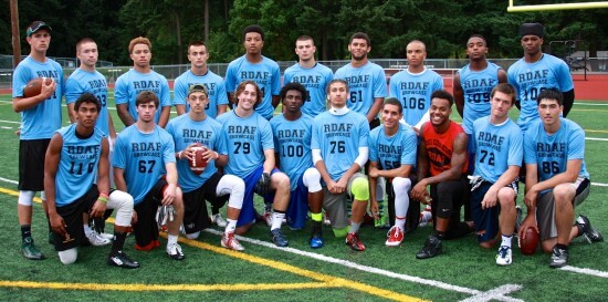 Back (L-R): Robert Kvinsland, Noah Samsen, Julius Yates-Brown, Jace Navejas, OJ Jenkins, Zach Smith, Dashay Ware, Keynan Foster, Chico McClatcher, Jayson Williams. Bottom (L-R): Triston Wedington, Sean Hyland, Jonathan Hillel, Tarik Hagen, Dayzell Wilson, Santana Johnson, Phillip Moore, Dehonta Hayes, Matt Kvech, Harley Kirsch.