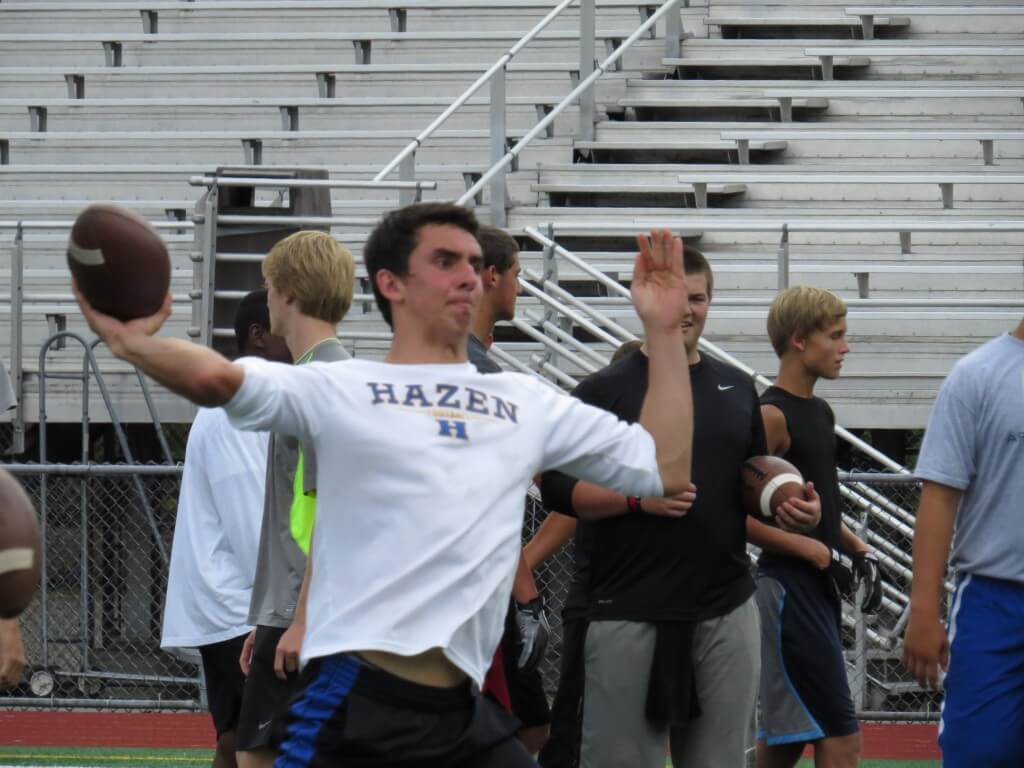 Hazen QB Nolan Hoover