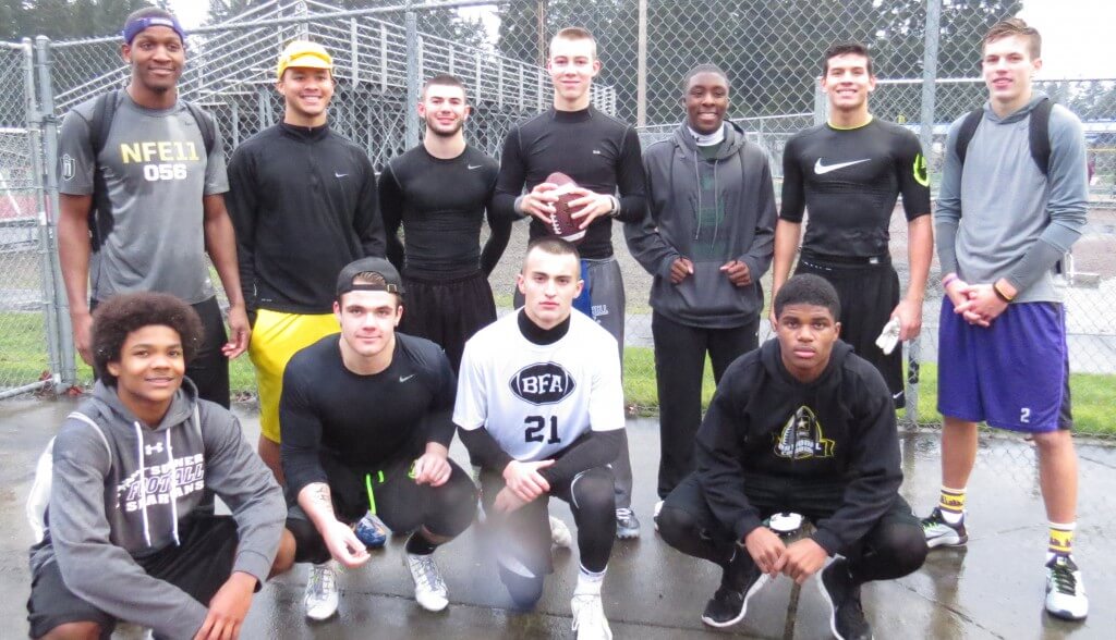 Back Row: L-R) Tyson Penn, Justus Rogers, Zach Smith, Jacob Sirmon, Tyshon Barquet, Gavin Crow and Joe Nelson. Bottom Row: L-R) Connor Wedington, Jesse Beringer, Jace Navejas, Darreon Moore.