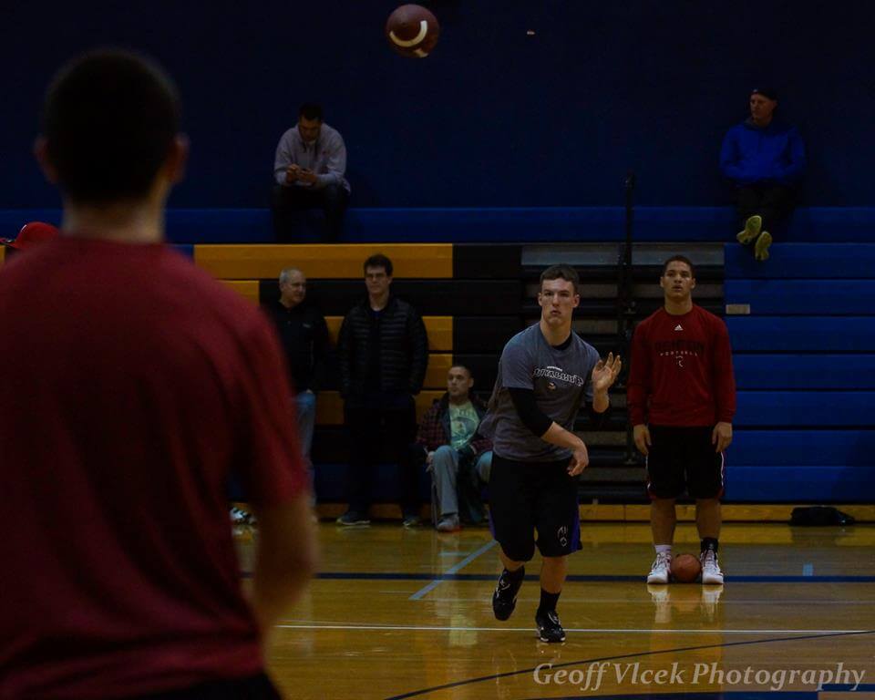 Illies getting work in at a Barton Football Elite Event (Photo/Geoff Vlcek Photography)