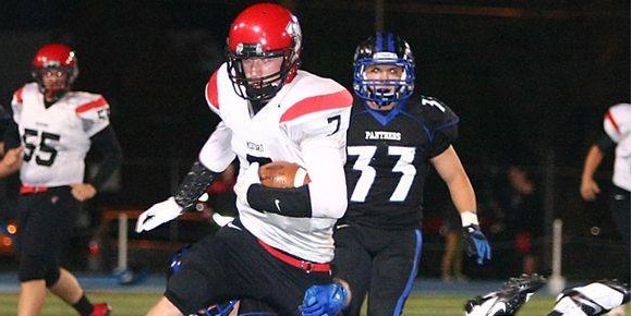 Jared Evans (6-3 200 WR/S) of North Medford.