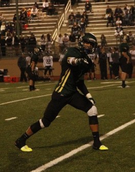 One of the top Junior WR's in the West, Justice Murphy (6-1 190).
