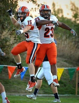 Caleb Lyons and Dre Milton