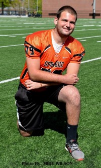 Levi Long at the 2014 Tom Lemming photo shoot.