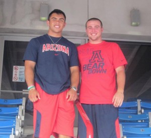 (Derrick Turituri, Left - RJ Morgan, Right)