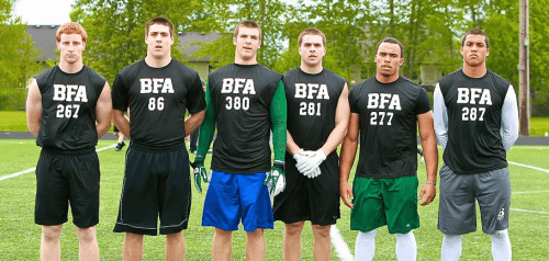 Marcus McGovern- Undecided, Ryan Nall -Oregon St, Joey Alfieri- Stanford, Nick Underwood- Air Force, Sam Bodine- Portland St