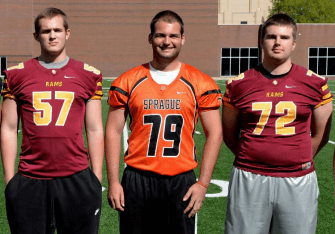 (L-R) Blake Brandel, Levi Long and Riley Gallant