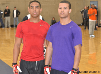 Two of Oregon's top Sophomores; Shashi Penn (Ashland/Slot) and Trevon Bradford (Oregon City/ ATH)