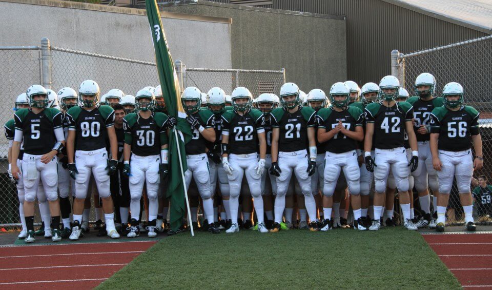 (The Peninsula Seahawks ready for battle)