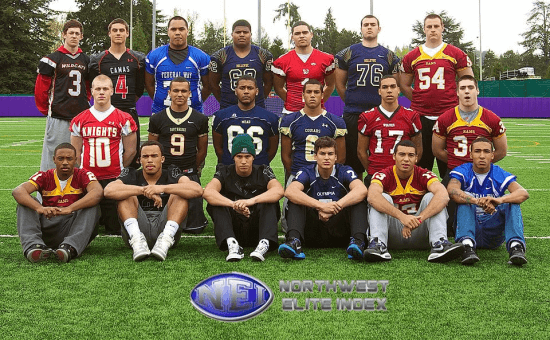 Top Commits- Top (L-R): Nick Mitchell- Oregon St, Reilly Henneseey- E.Wash, JT Tuili- E.Wash, Marcus Griffin- Arizona, Devante Downs- CAL, Morgan Richey-Washington, Connor Humphreys- Arizona St. Middle: Conner Baumann- E.Wash, Jordan Morgan- Arizona, Jonah Jordan- E.Wash, Sam Bodine-Portland St, Drew Lewis- Washington, Ryan Nall-Oregon St. Bottom: Aaron Washington-JC, AJ Hotchkins- Multiple D1's/JC, Manu Rasmussen- Montana, Mitch Fettig- E.Wash, Aidan Wilder-Portland St, Keenan Curran- Air Force