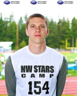 Northwest top quarterback Hayden Coppedge (6-4 175) of West Linn