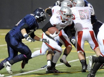 Cole Karstetter, with ball.